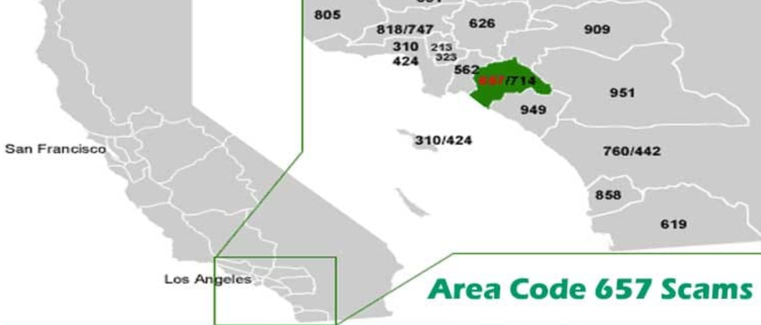 Area Code 657 Scams, Location, Time Zone, Text Message, Zip Code